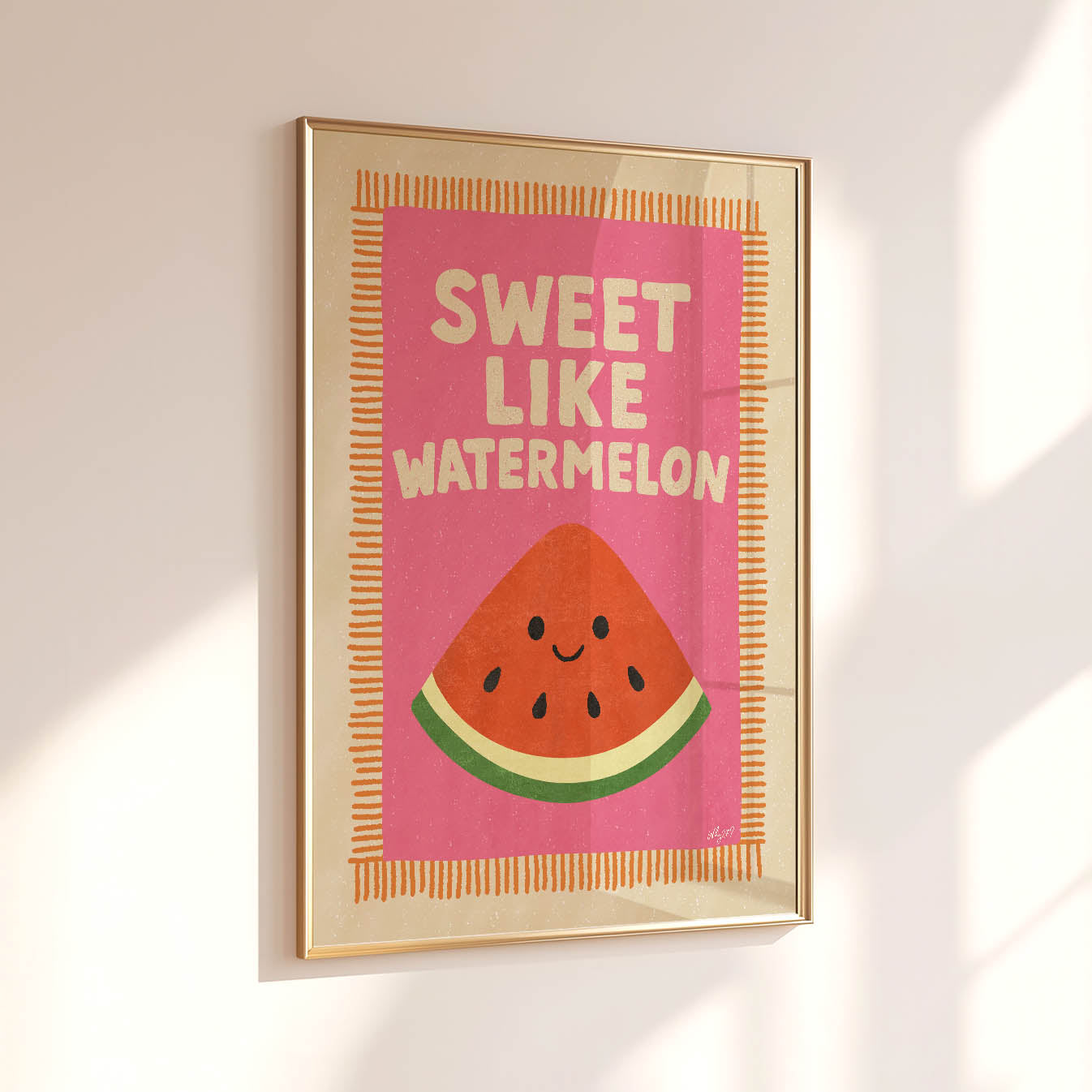 Süß wie Wassermelone Poster