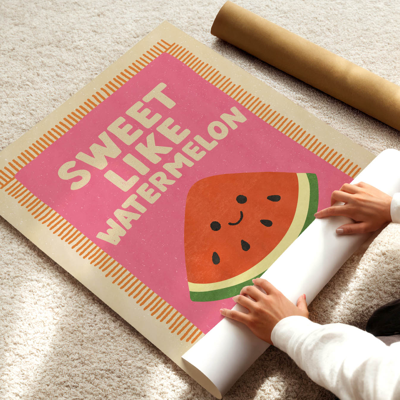 Sweet Like Watermelon Poster