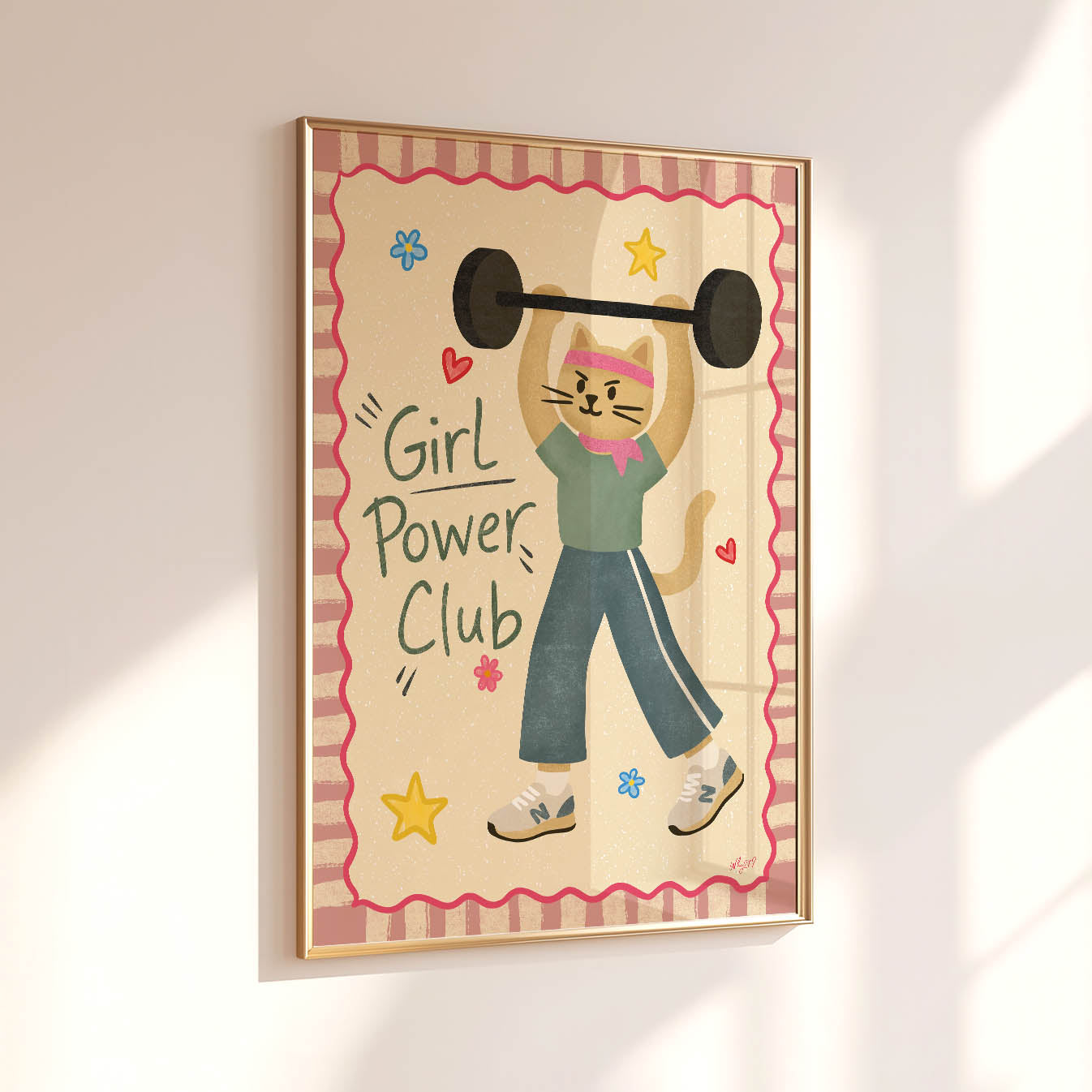 Girl Power Club Poster