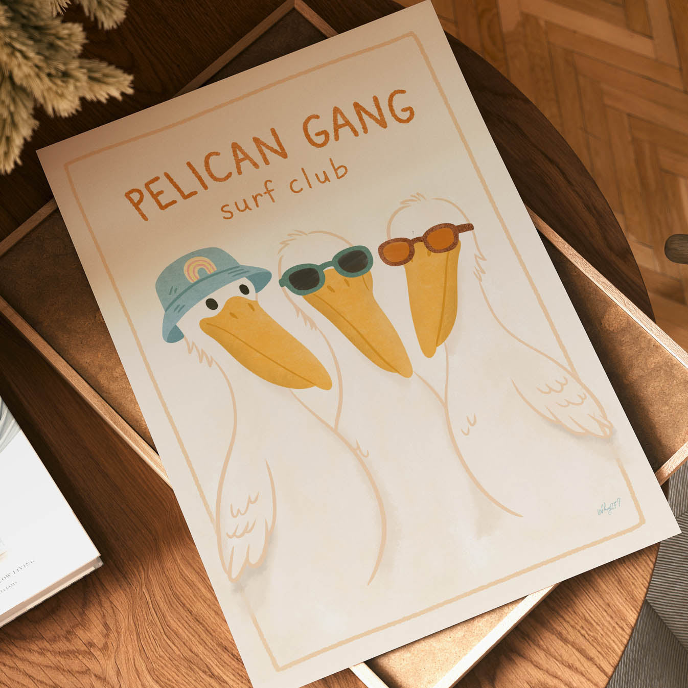 Pelican Surf Club Plakat