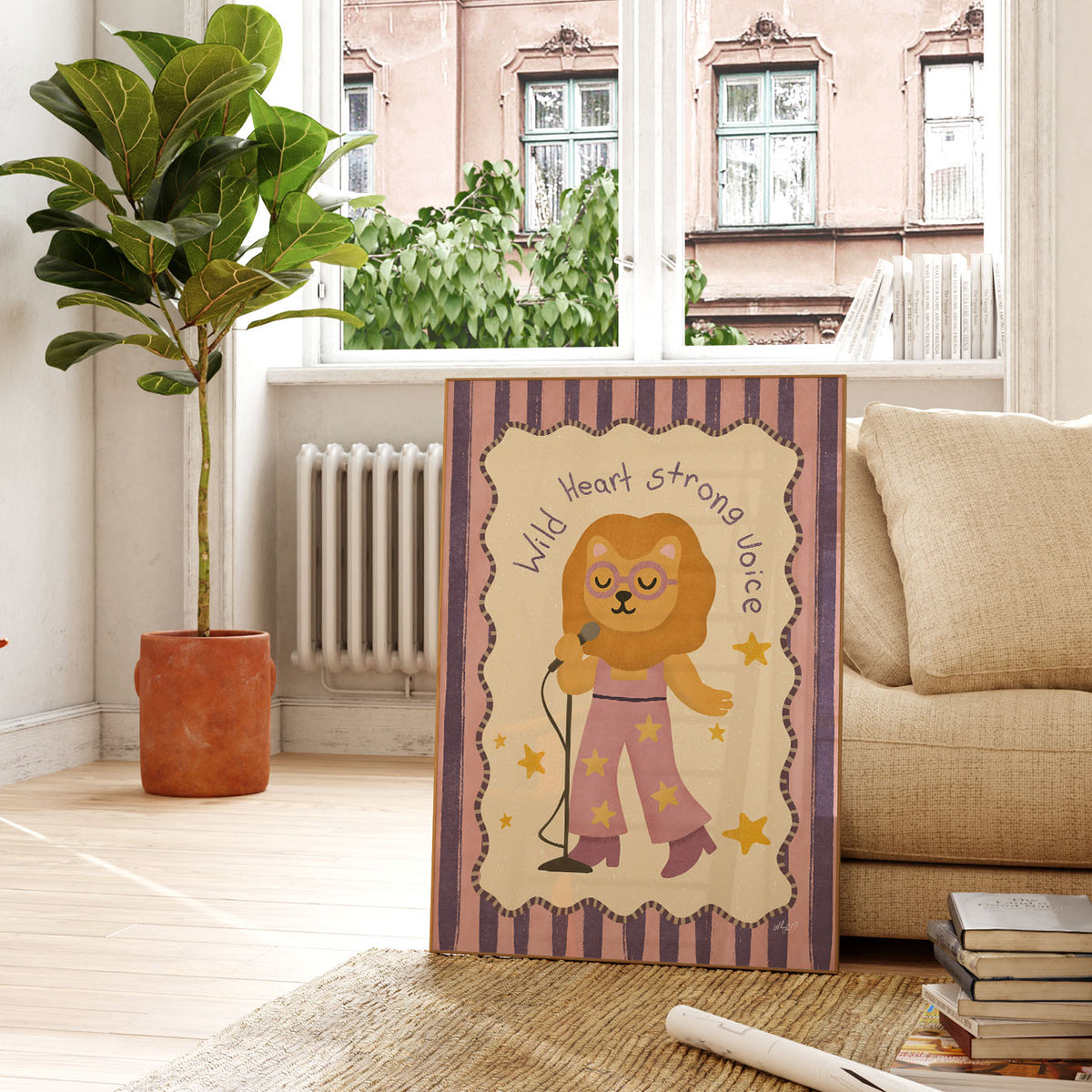 Wild Heart Strong Voice Poster