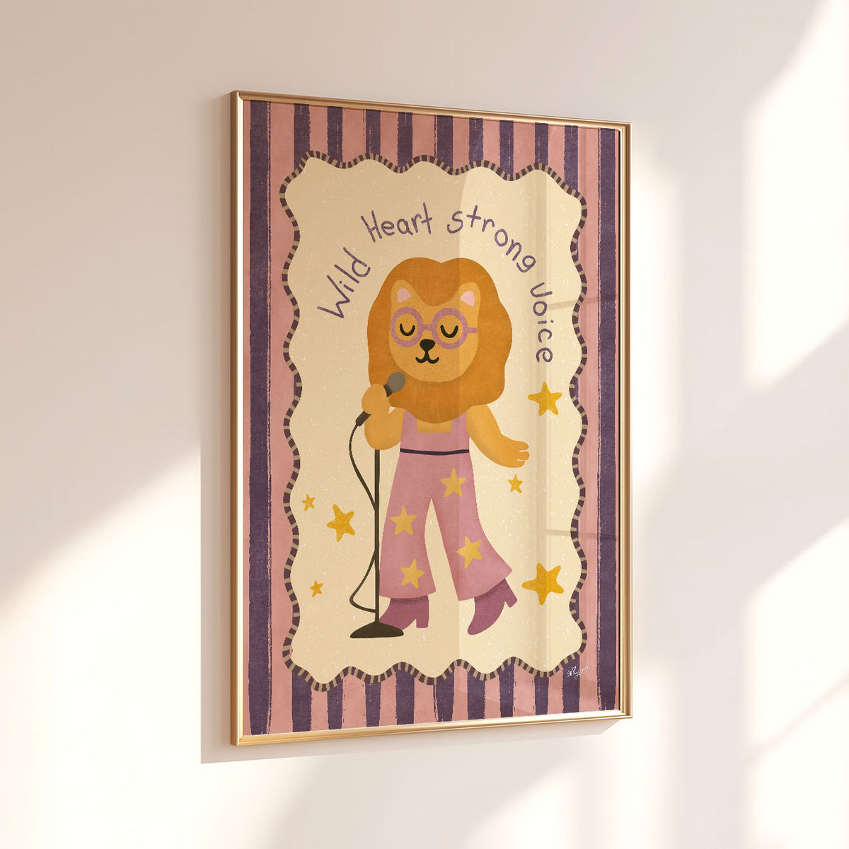 Wild Heart Strong Voice Poster