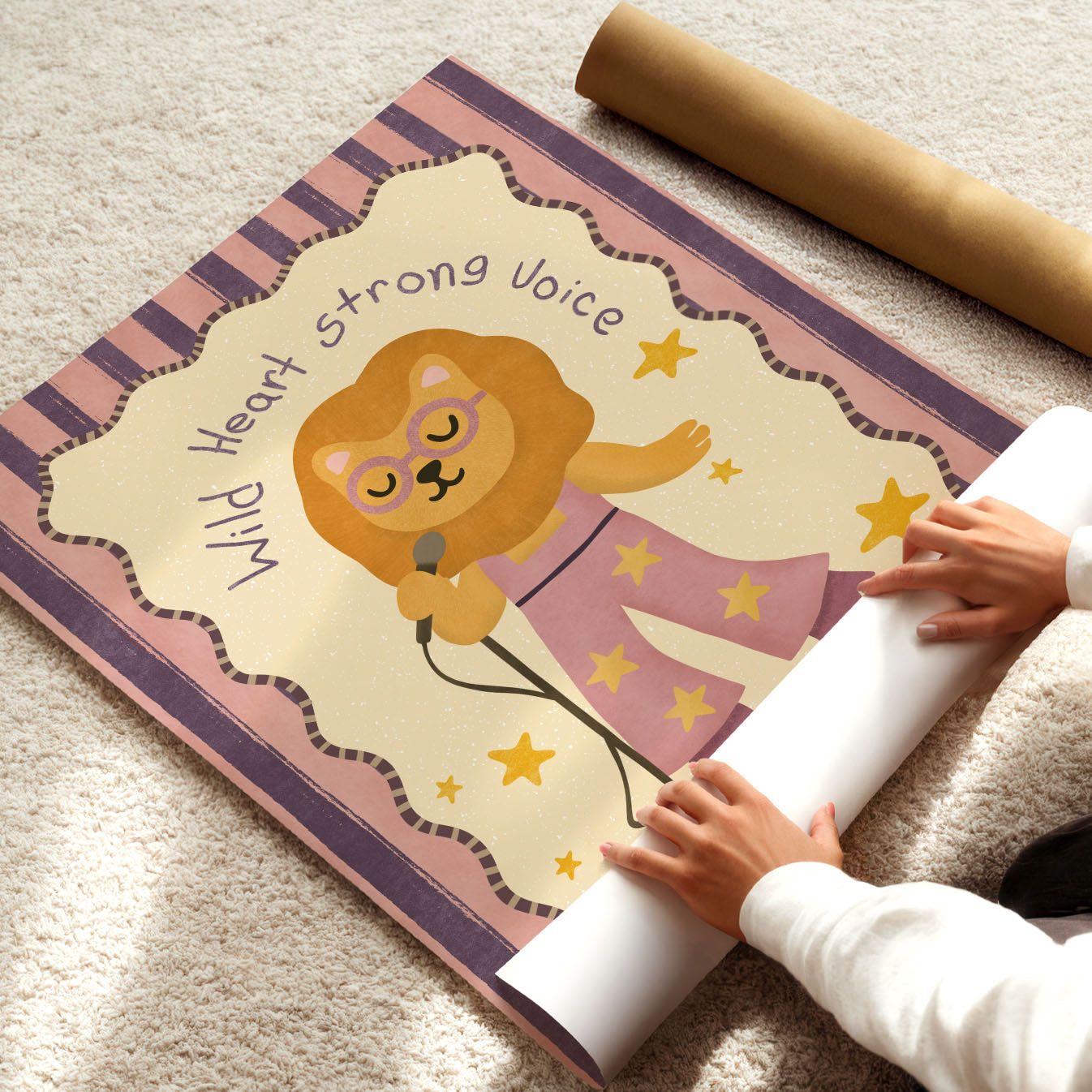 Wildes Herz Starke Stimme Poster