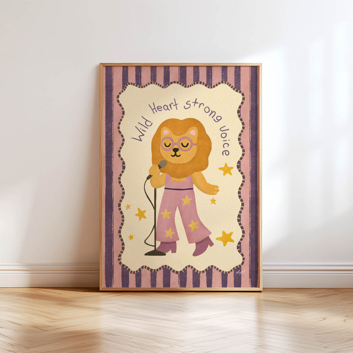 Wild Heart Strong Voice Poster