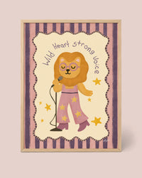 Wild Heart Strong Voice Poster