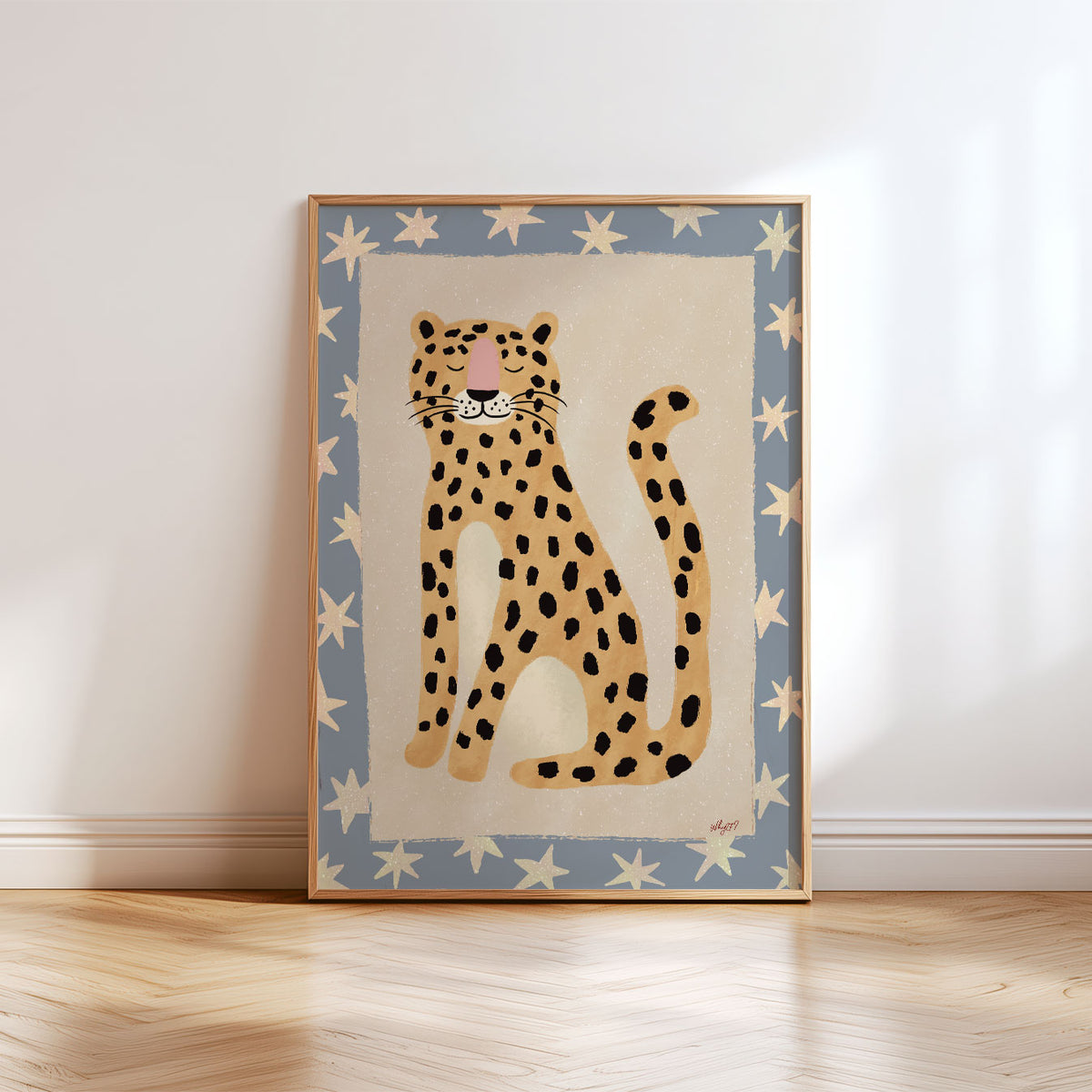 Wild Star Leopard Stars Poster