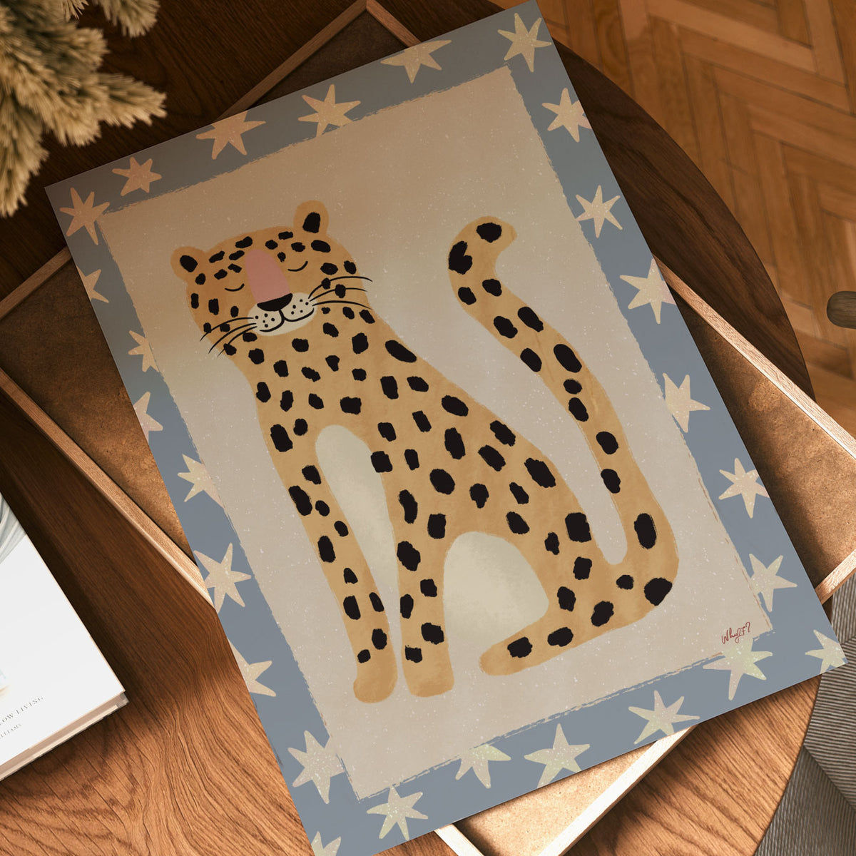 Wild Star Leopard Stars Poster