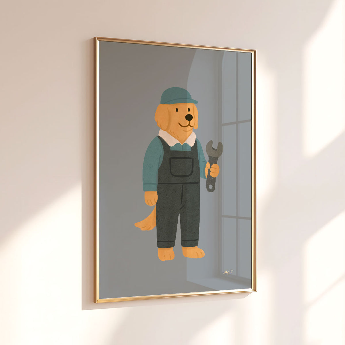 Work Dog Poster