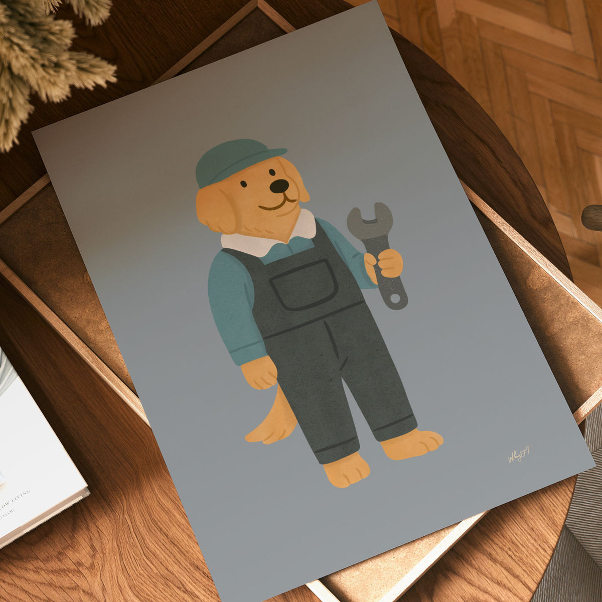 Work Dog Poster