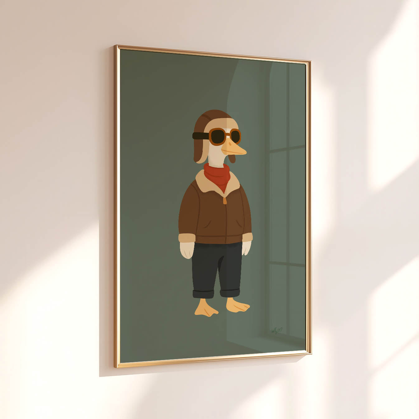 Kapitän Gans Poster