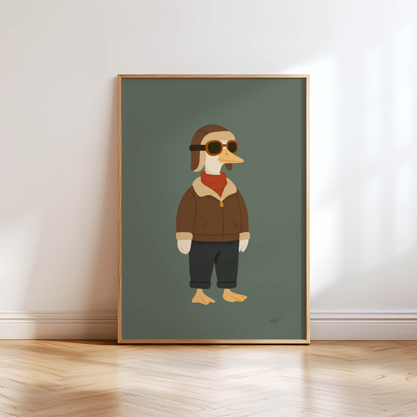 Kapitän Gans Poster