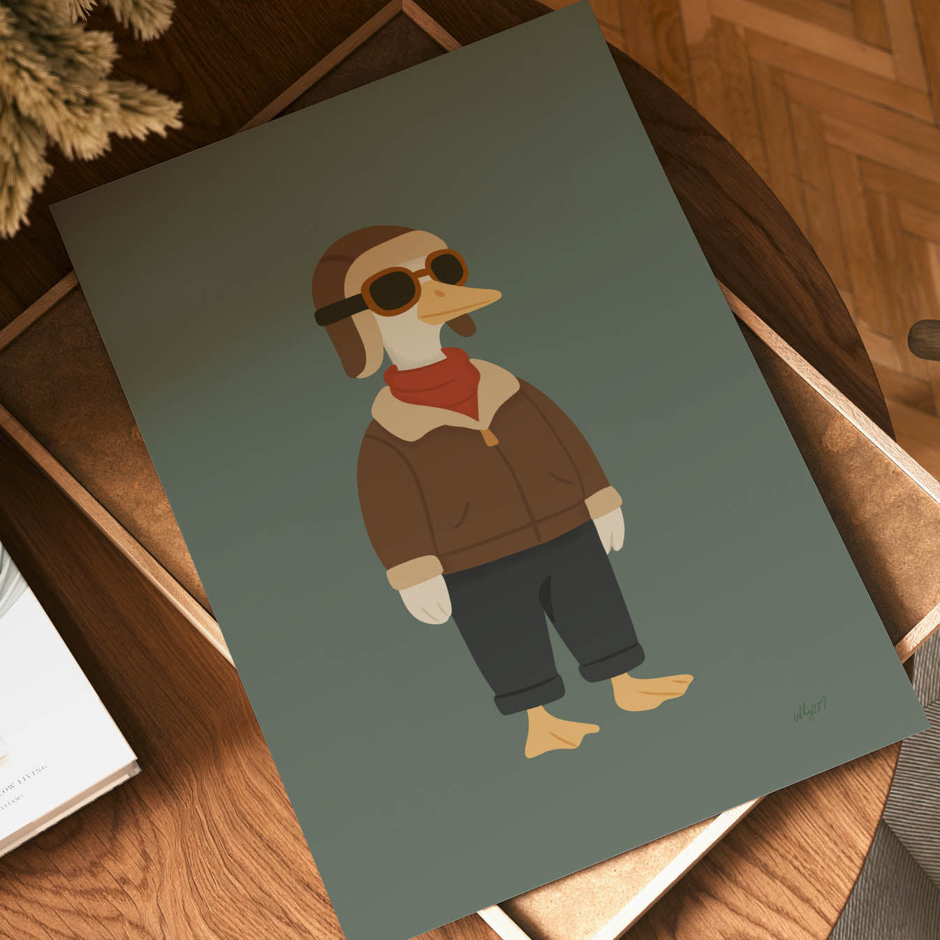 Kapitän Gans Poster