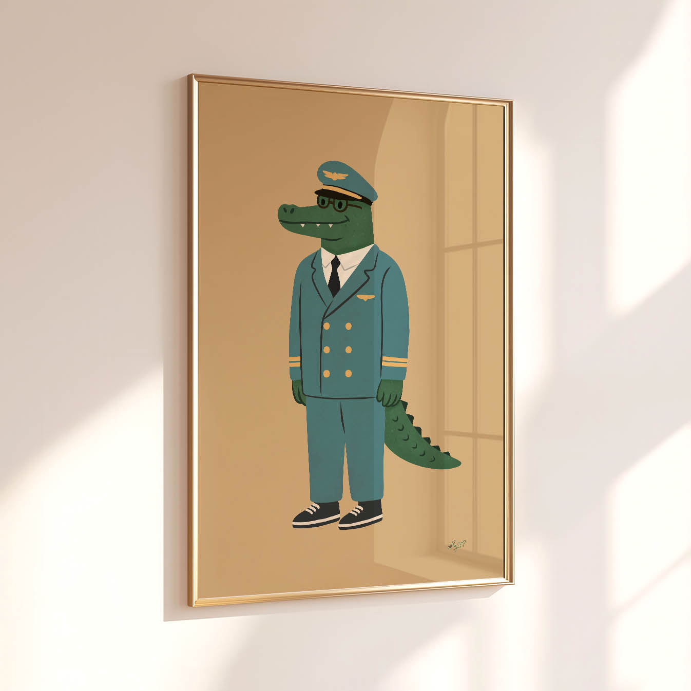 Captain Croc Poster