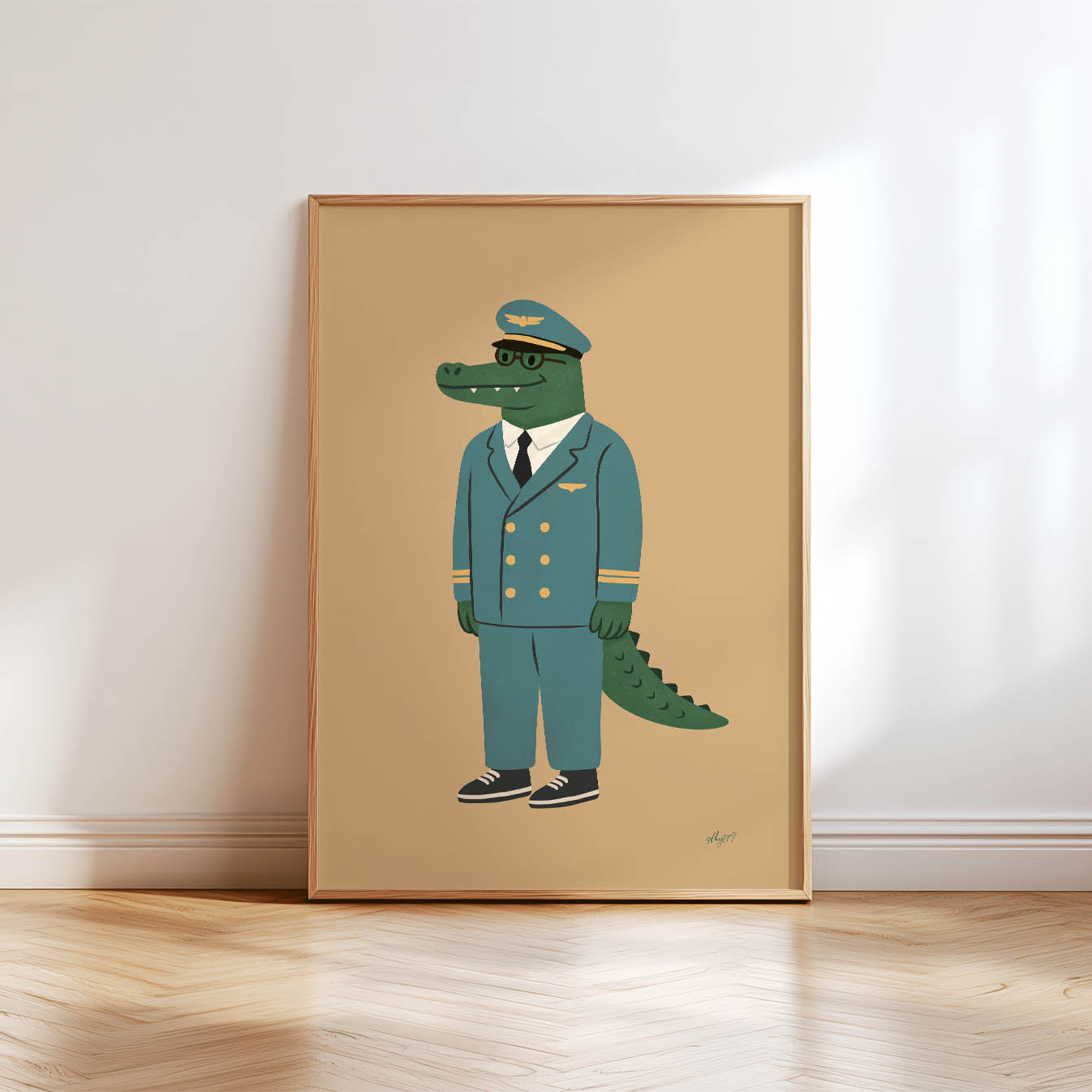 Captain Croc Poster