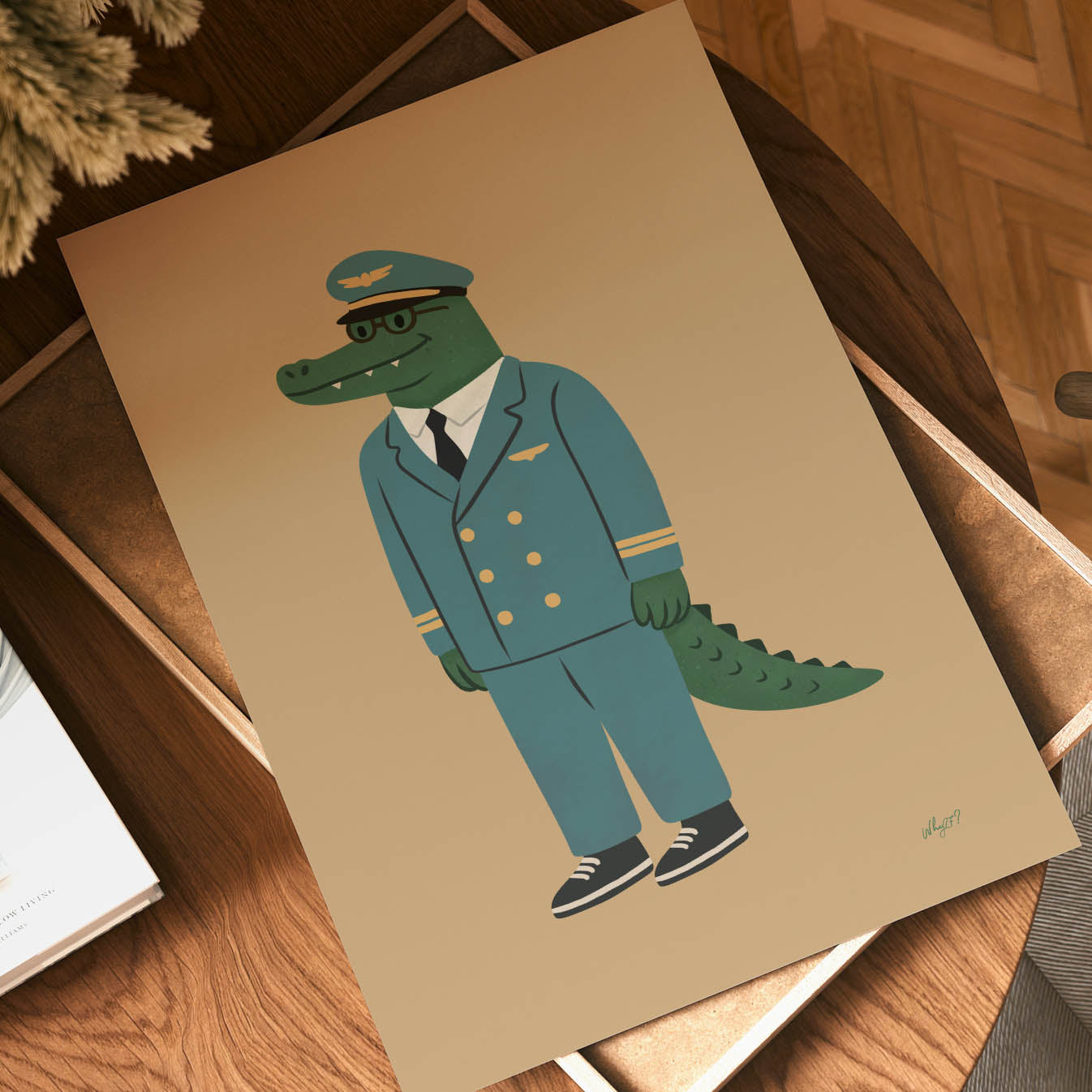 Captain Croc Poster