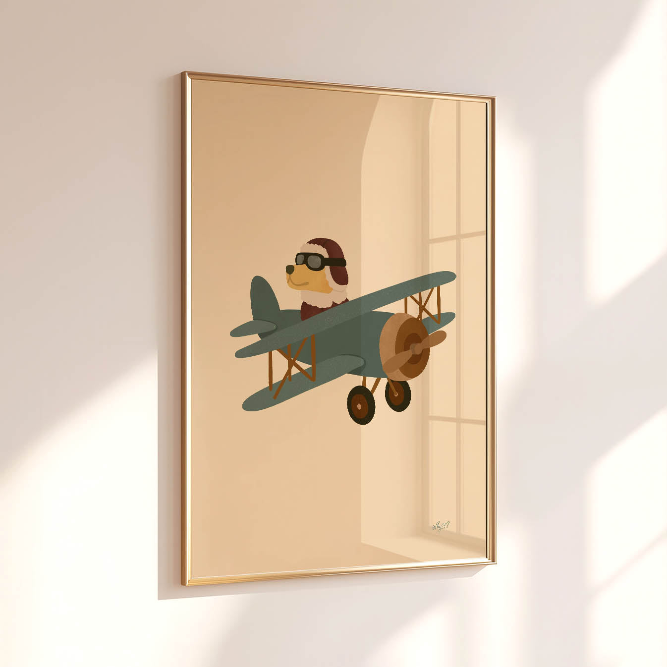 Kleiner Flieger – Poster