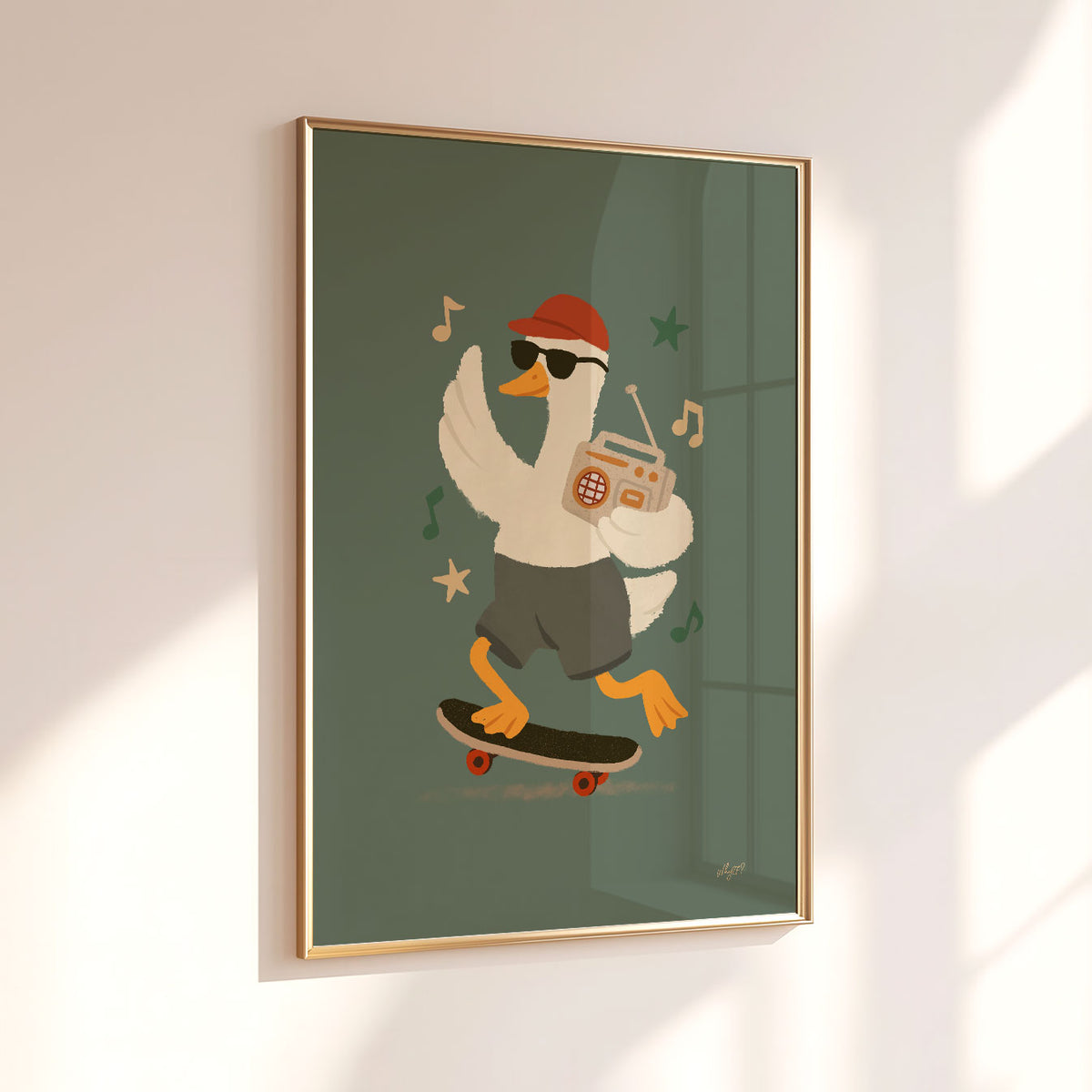 Skate Bear Radio Poster