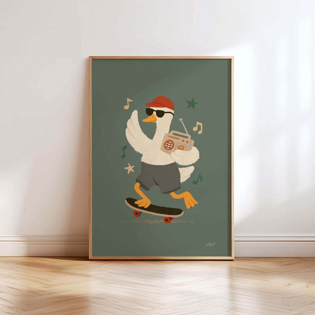 Skate Bear Radio Poster