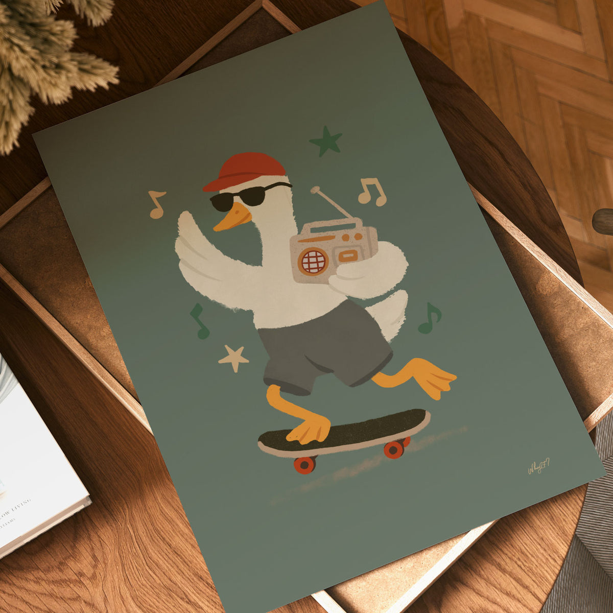 Skate Bear Radio Poster