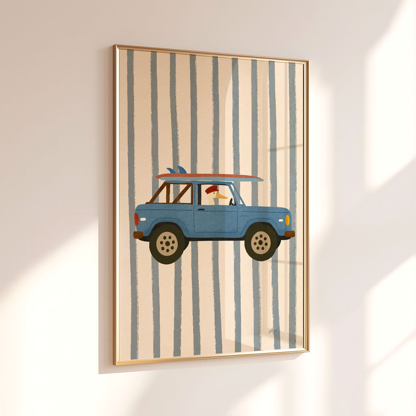 Surf Roadtrip Poster