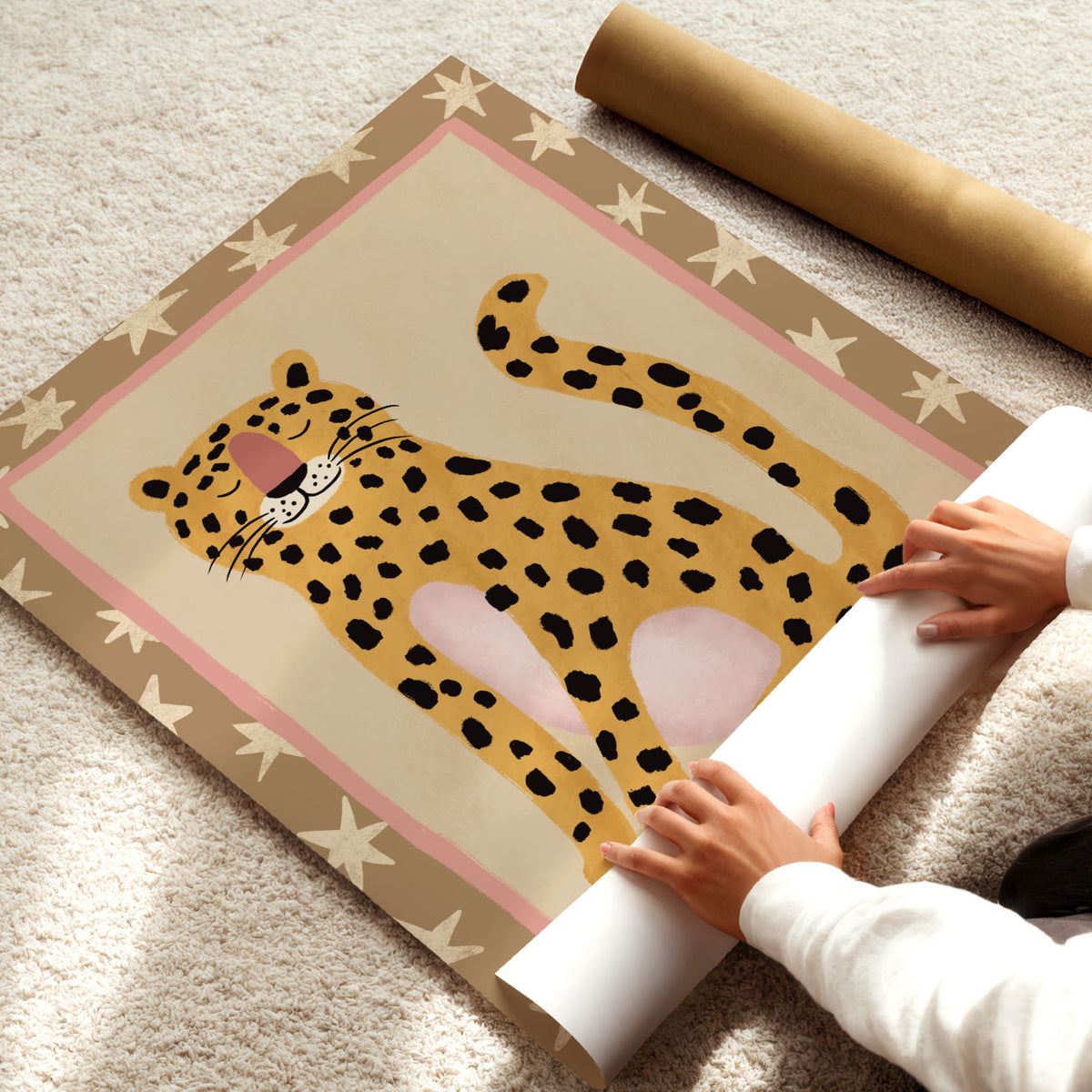 Wild One Pink Poster