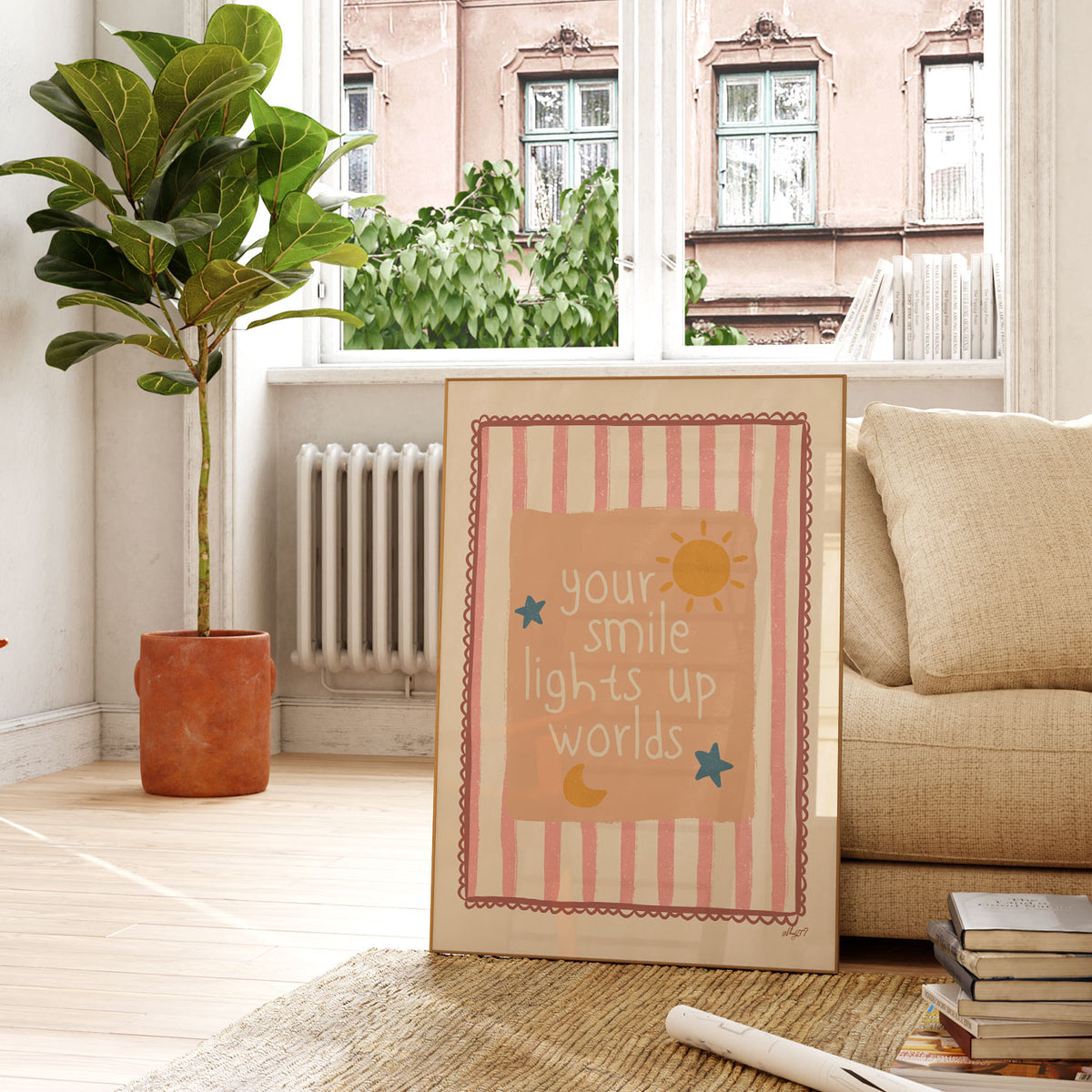 Smile Up Poster