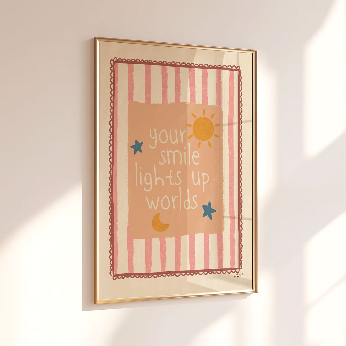 Smile Up Poster
