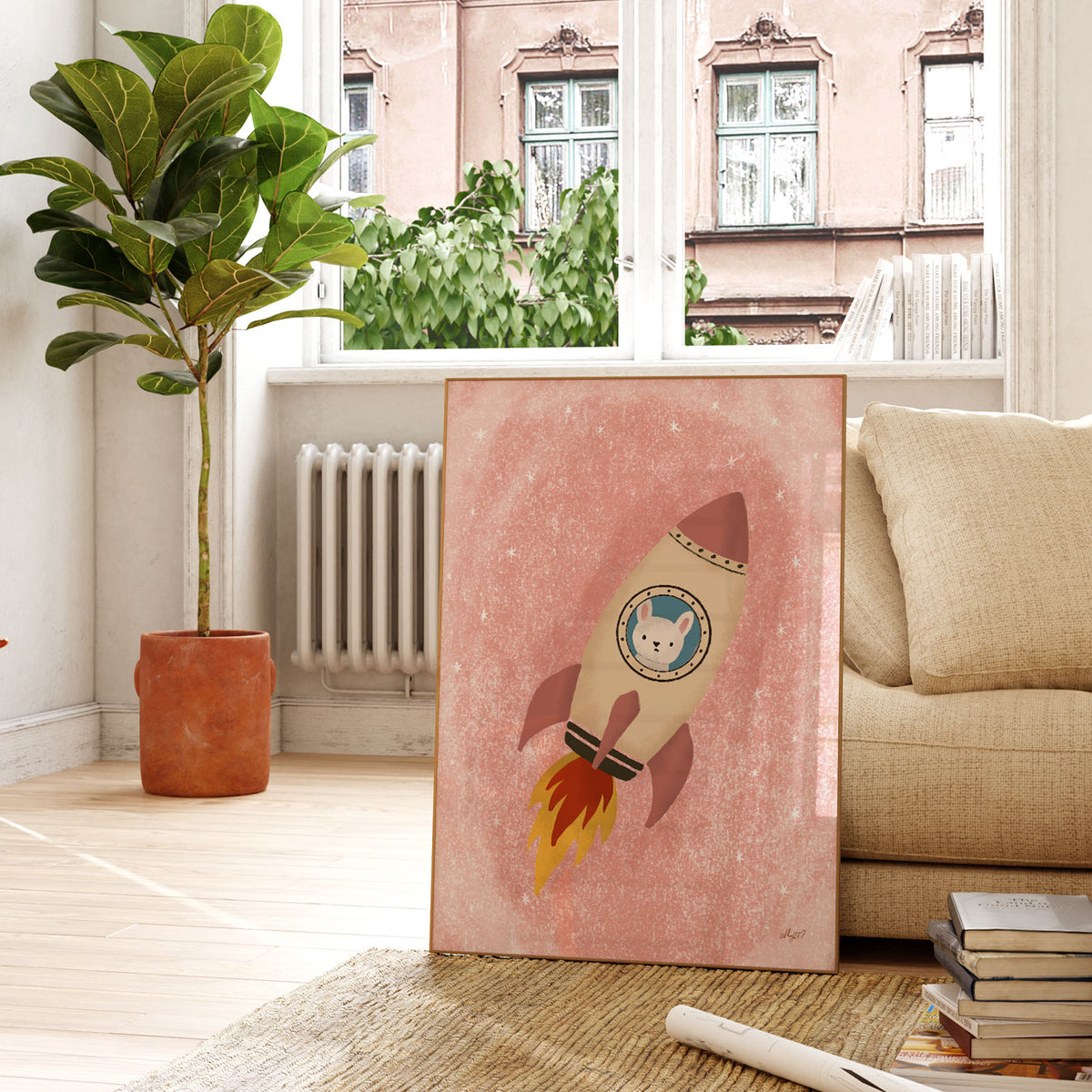 Rocket Cream Poster