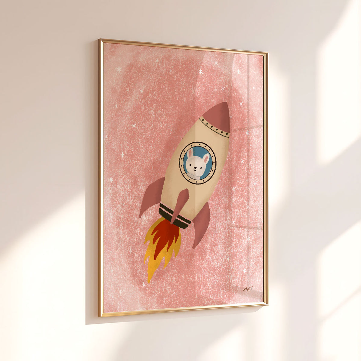 Rocket Cream Poster