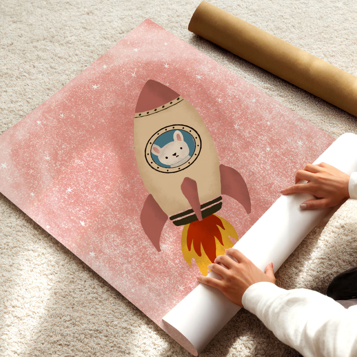 Rocket Cream Poster