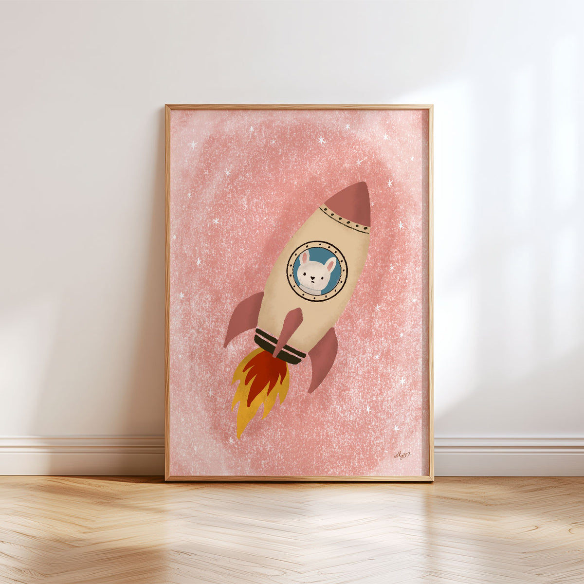 Rocket Cream Poster